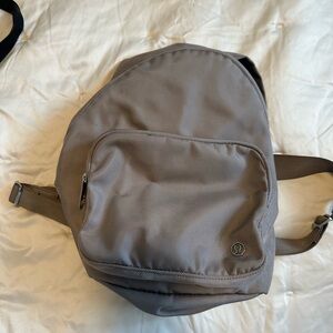 lululemon athletica Gray Mini backpack bag